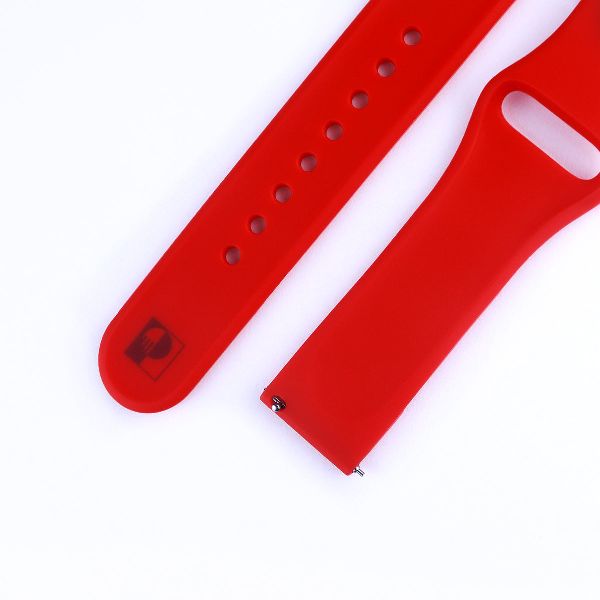 Red Silicone Band | 20mm - Projects Watches