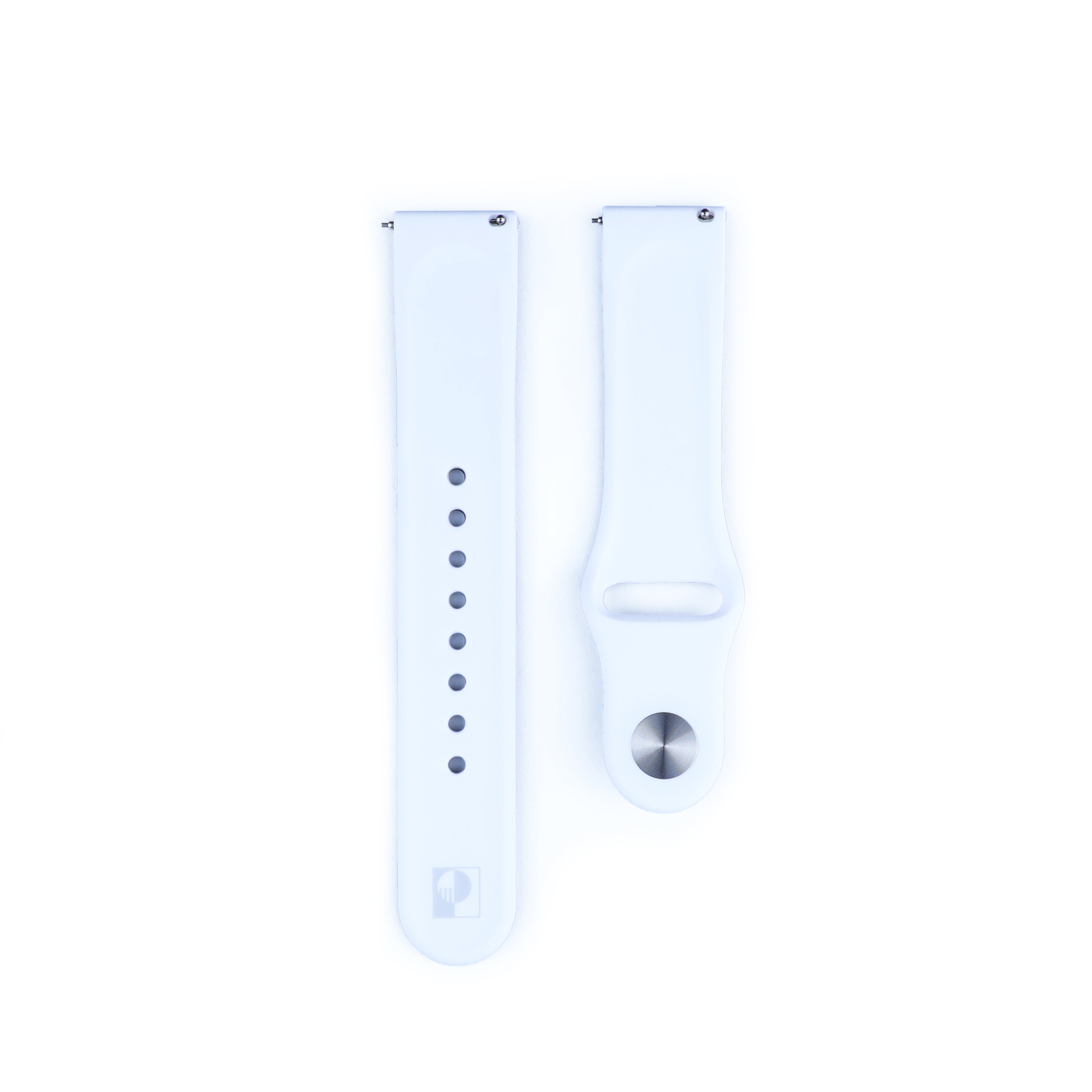 White Silicone Band | 20mm - Projects Watches