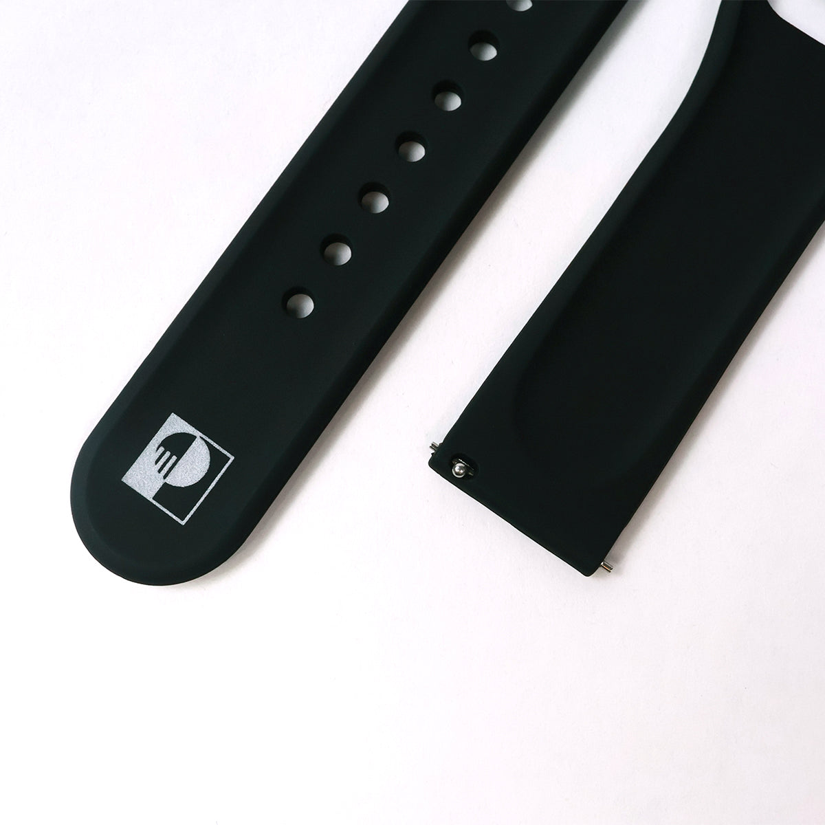 Black Silicone Band | 20mm