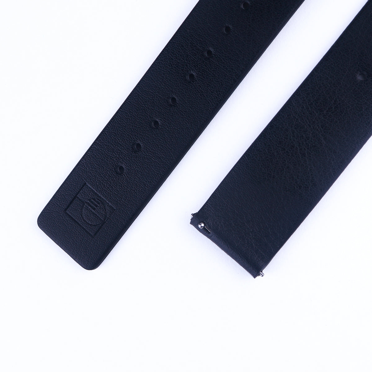 Black Vegan Band | Steel Buckle | 20mm - Projects Watches