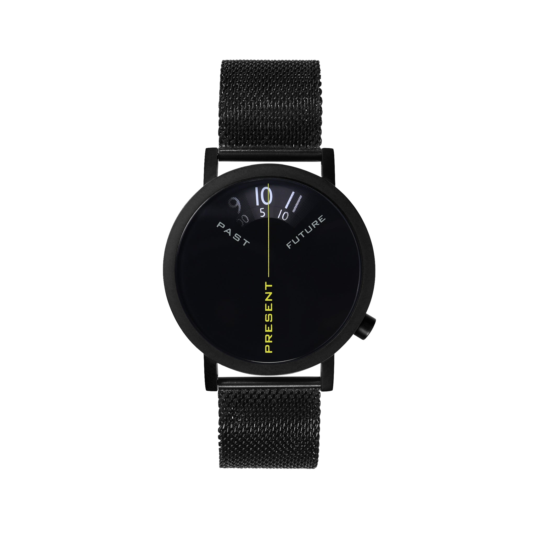 Past, Present & Future Black Mesh | 40mm | Projects Watches