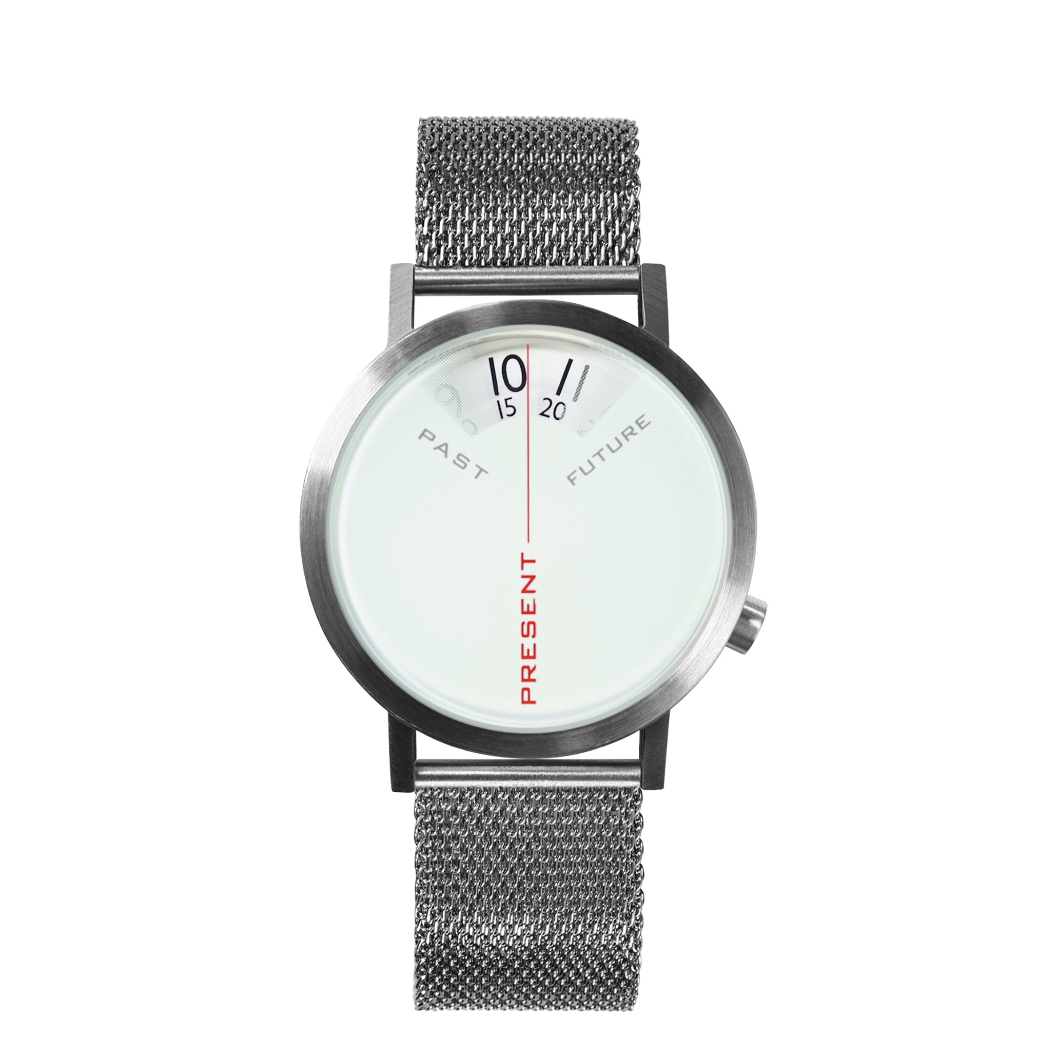 Past, Present & Future Steel Mesh | 40mm - Projects Watches