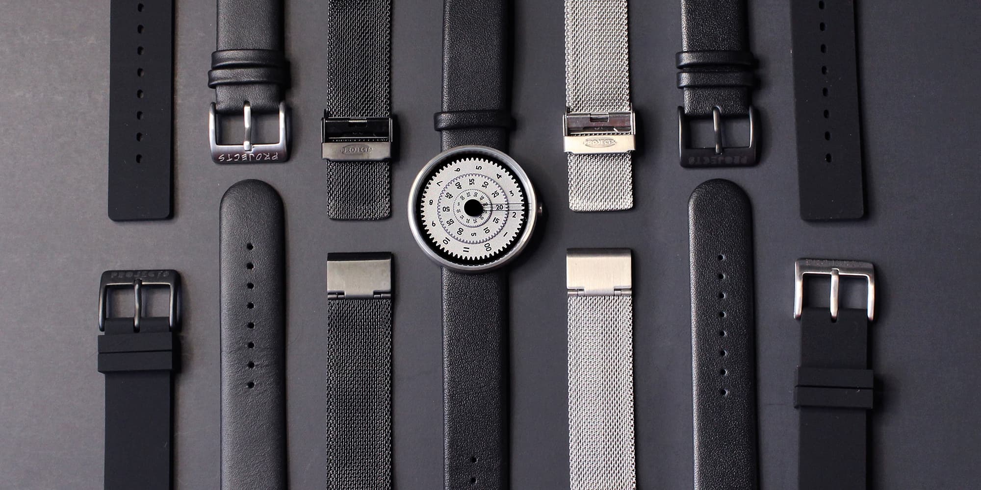 Projects Watches Crossover Black / Leather Band
