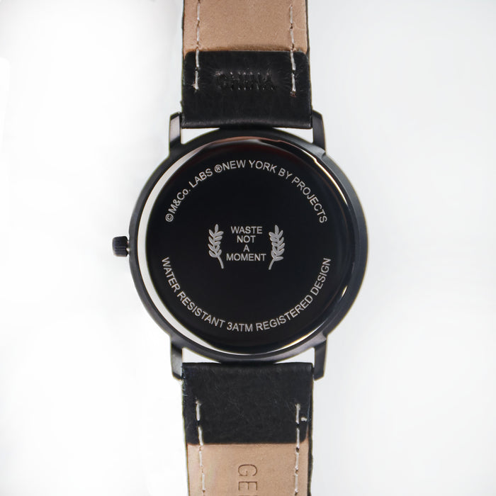 Bodoni Black | 40mm - Projects Watches