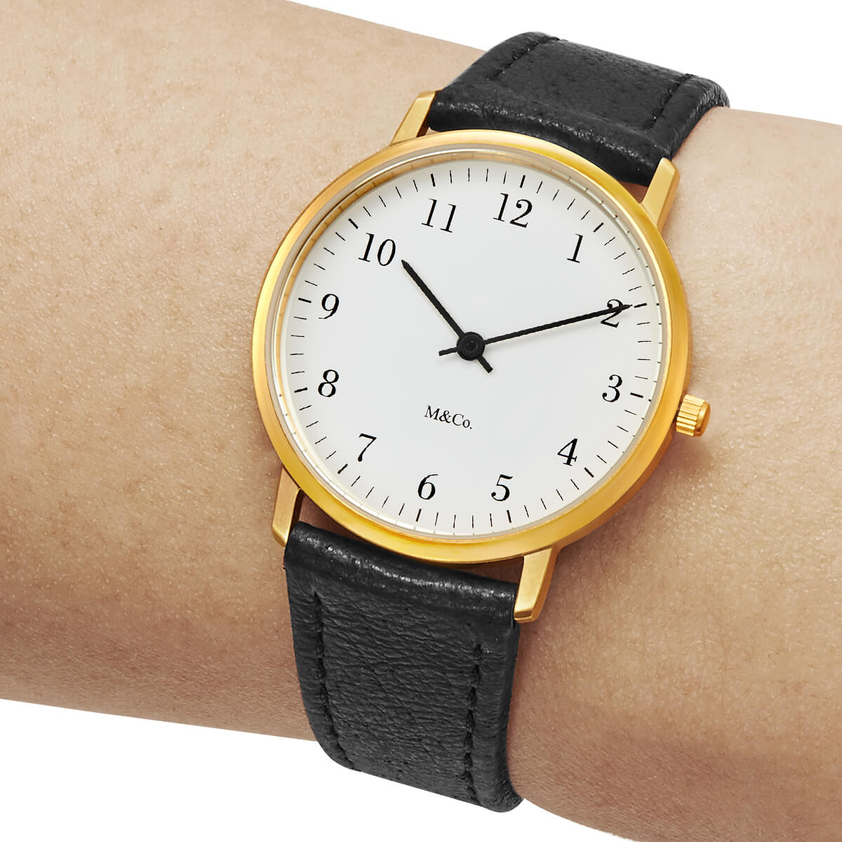Bodoni Brass and Black | 33mm - Projects Watches